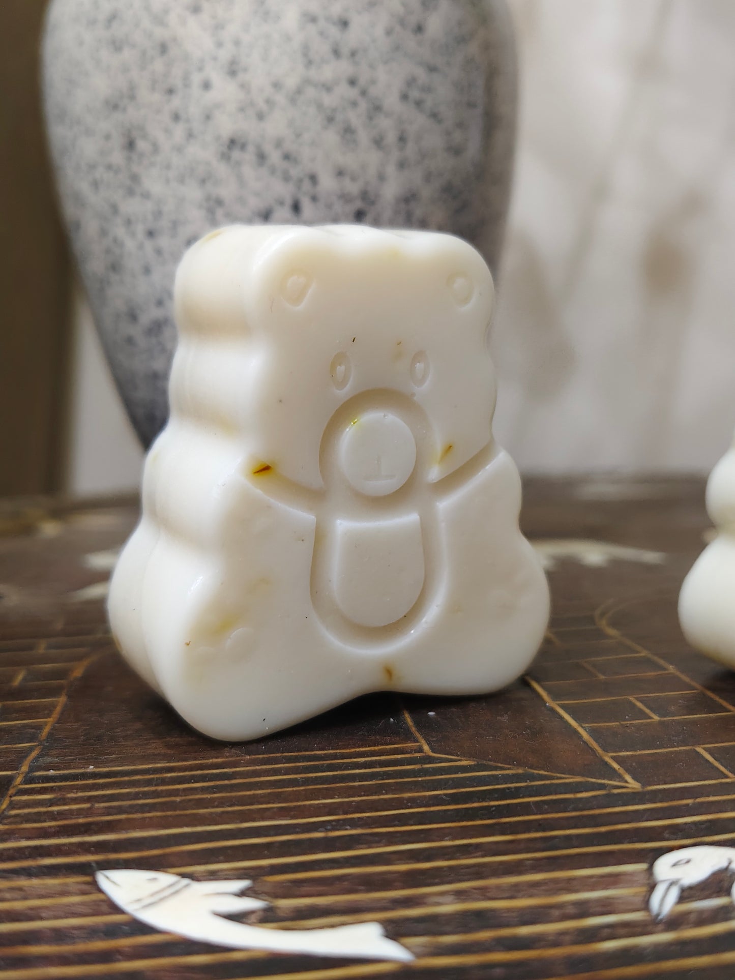 Teddy soap for kids (Goat Milk & Kesar with coconut oil)