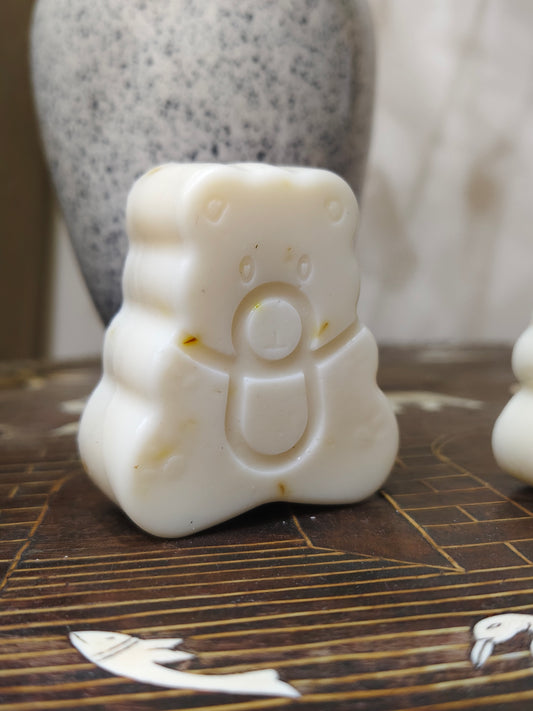 Teddy soap for kids (Goat Milk & Kesar with coconut oil)